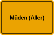 Grundbuchauszug Müden (Aller)